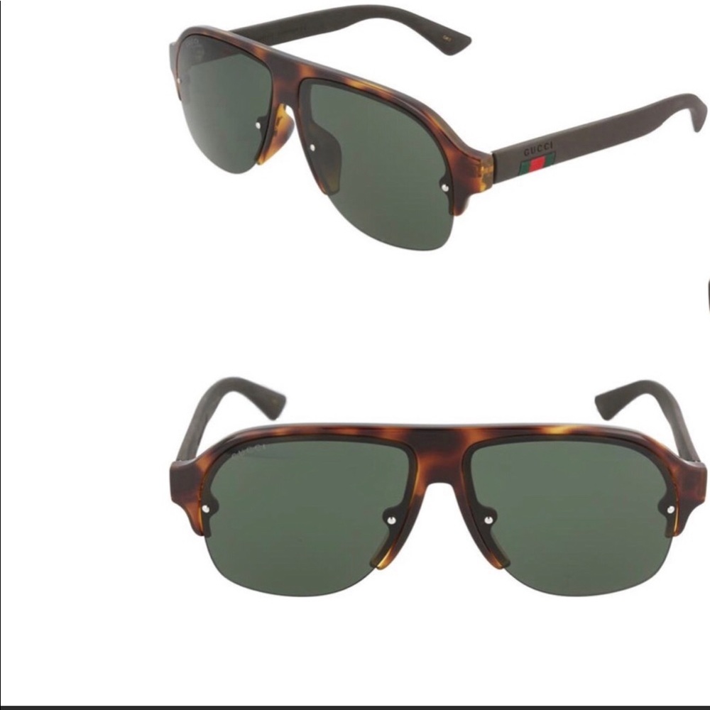 Gucci 59mm Aviator Sunglasses
